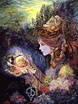 Fantasía popular Painting - JW diosas hija de la Fantasía profunda